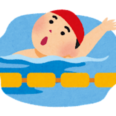 7）背泳ぎ2