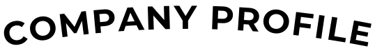 company profile curved title