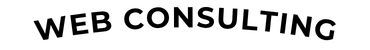 web consulting curved title